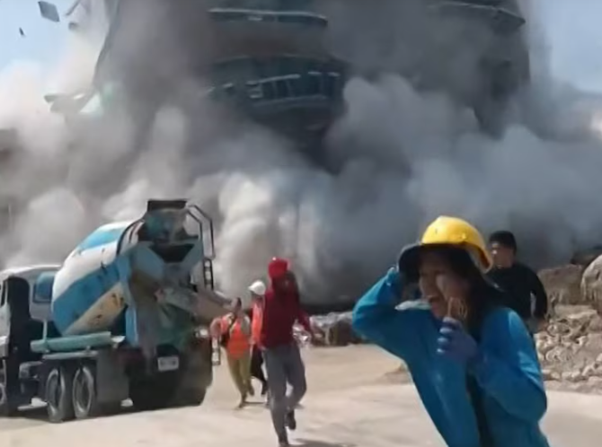 Gedung 30 Lantai di Bangkok Ambruk Akibat Gempa M7,7 Myanmar, 3 Tewas